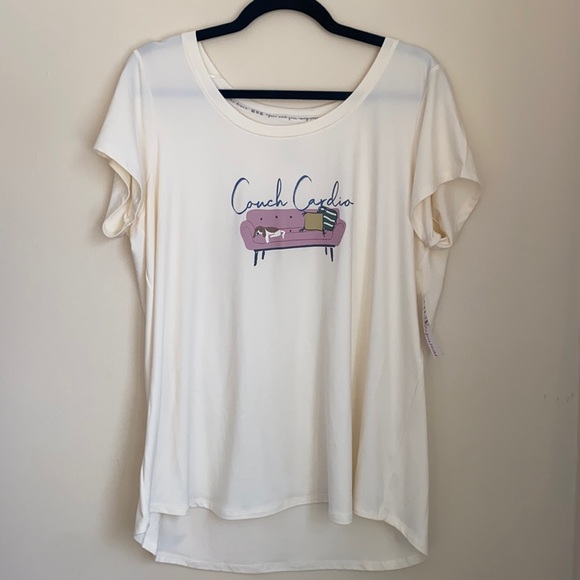 HUE Other - Hue cute dog tee loungewear